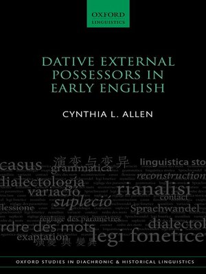 cover image of Dative External Possessors in Early English